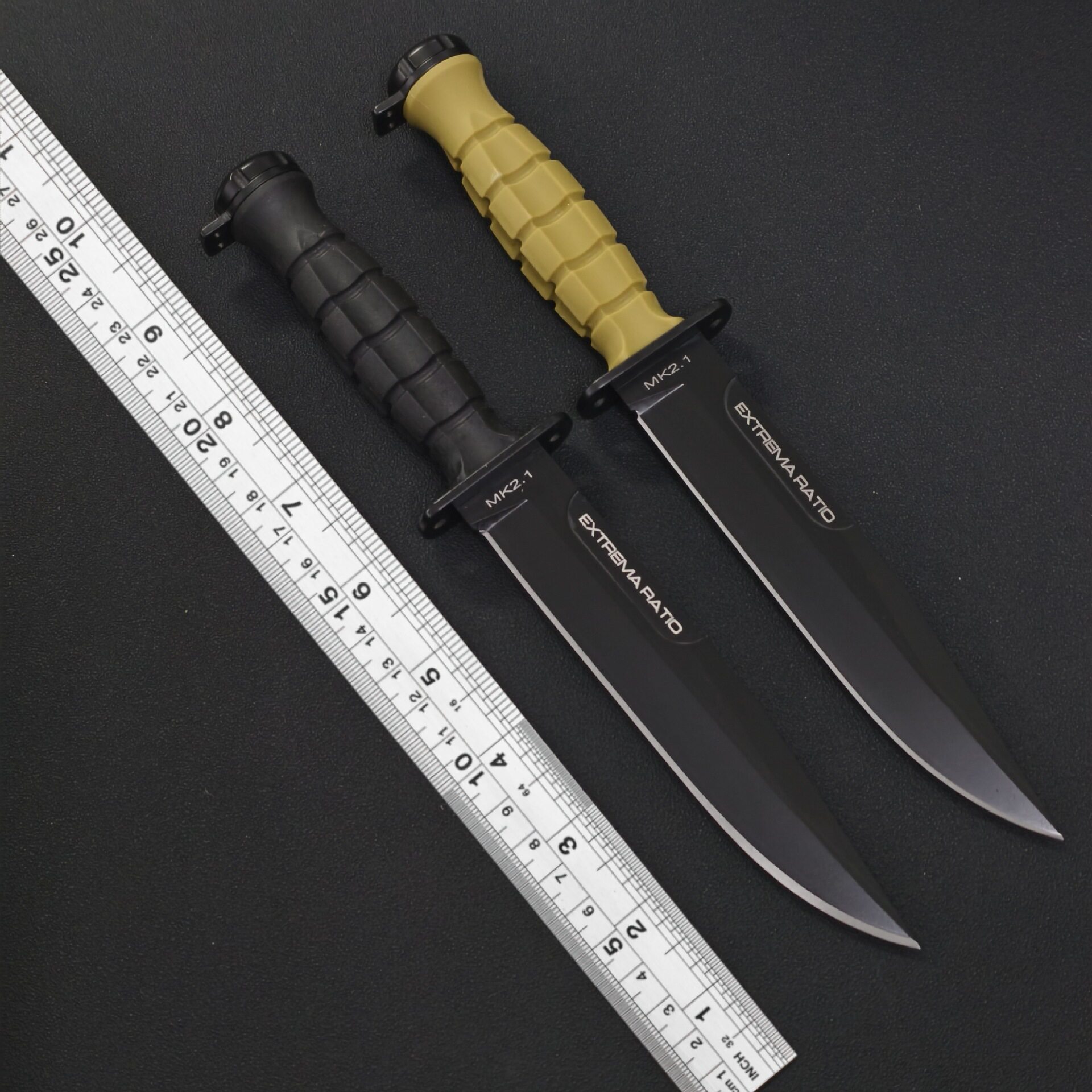 极端武力MK2.1户外多功能战术刀防身便携锋利直刀一体手工刀小刀
