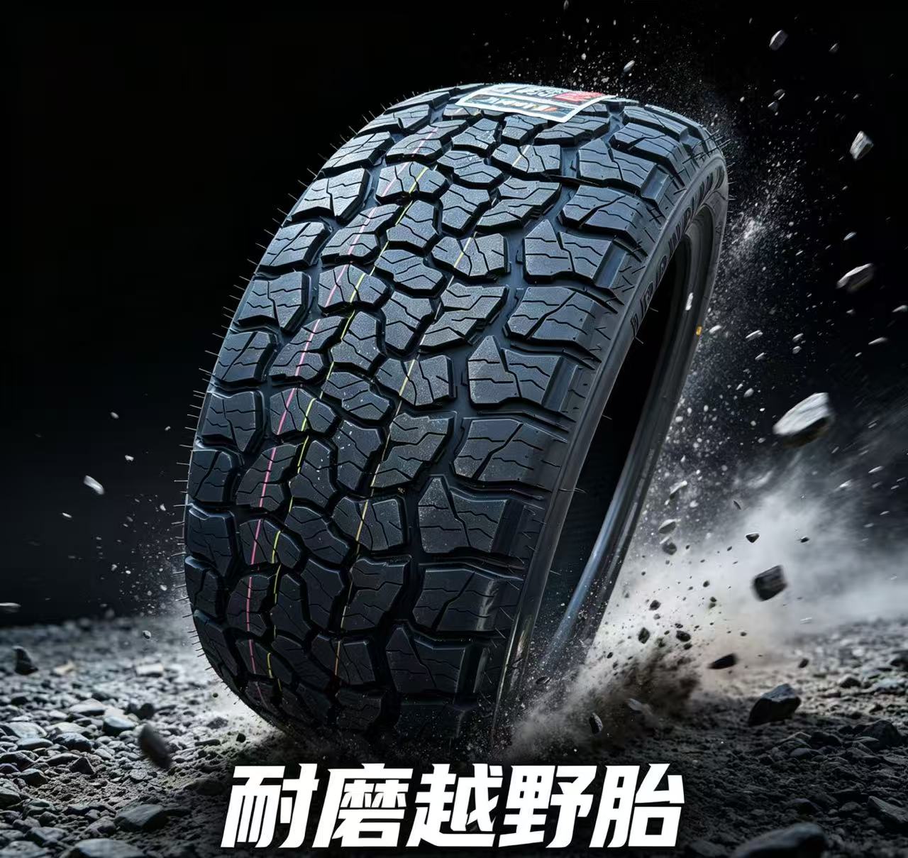 全新越野AT轮胎P2856018 适配丰田 普拉多 兰德酷路泽P285/60R18