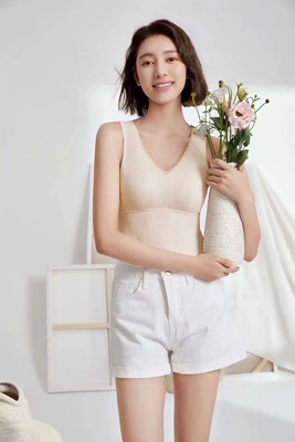 爱诗雯娜夏季定型杯内带胸垫背心8943