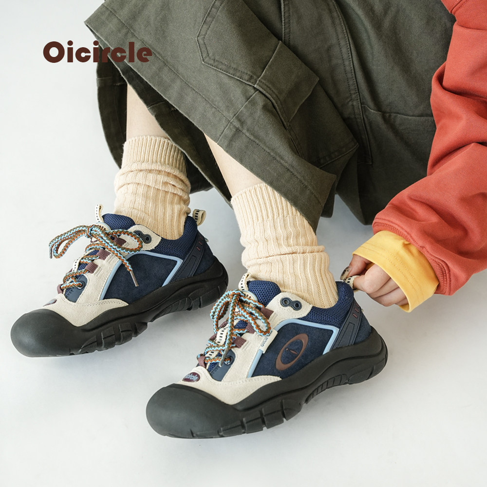 LAMMCAT丨2025秋季新款户外运动休闲鞋女设计感丑萌登山鞋徒步鞋