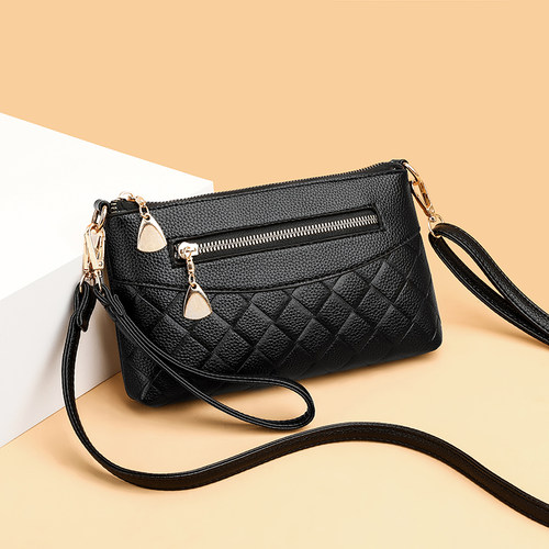 小包包女包简约百搭中年单肩包