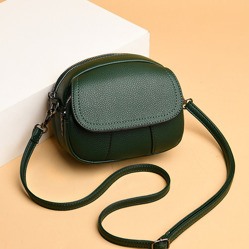 迷你新款百搭女士软皮斜挎小包