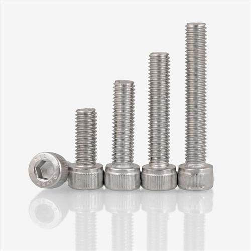 304不锈钢圆柱头内六角螺丝钉杯头螺钉加长螺栓M2M3M4M5M6M8M1012