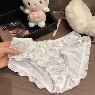 可爱甜美纯欲花边法式 和猫咪内裤 a少女性感猫