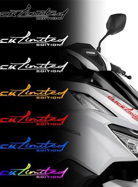 适用本田Click125i/V3/160/150i 踏板摩托车外壳贴纸车装饰贴防水