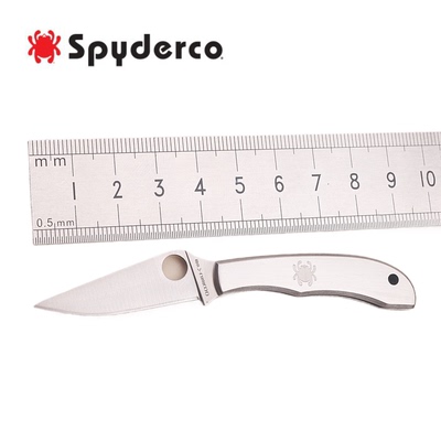 Spyderco美国进口蜘蛛刀具C137P C137BKP 便携户外野营折叠小刀