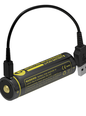 奈特科尔NITECORE NL1826R NL1834R NL1836RU C直充18650锂电池