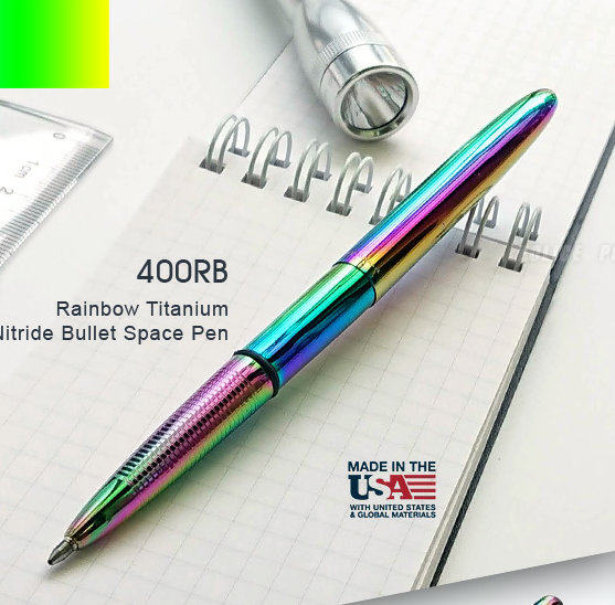 美国飞梭笔fisher  space pen 太空笔科技笔防水防冻长书写400rb