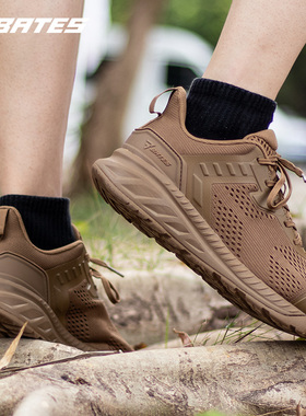 BATES美国贝特斯夏户外鞋战术鞋户外徒步透气登山骑士低帮跑鞋
