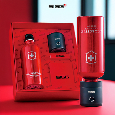 瑞士SIGG希格氢铝杯高浓度富氢水杯电解制氢气养生水壶户外水瓶