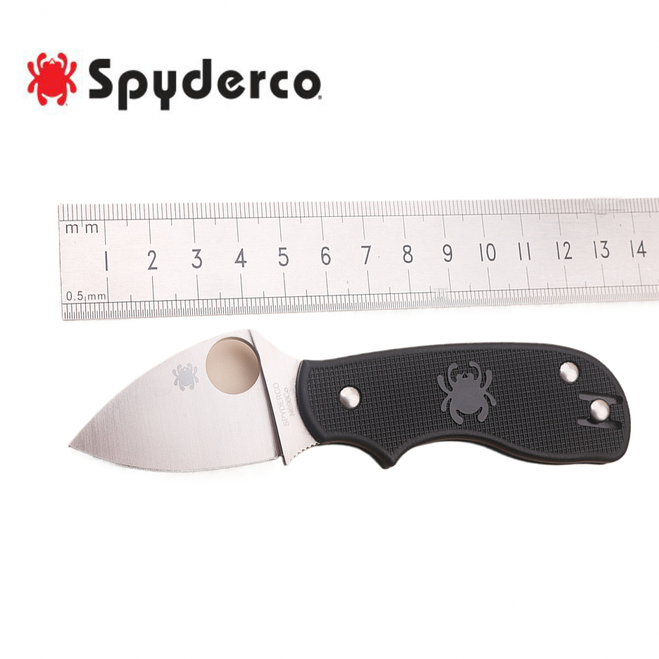 Spyderco美国正品蜘蛛刀具C154PBK PPN 户外折叠便携小刀