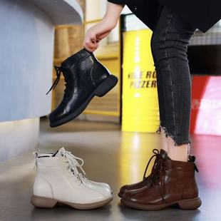 子1090 侧拉链网红瘦瘦靴软皮2025今年流行鞋 女2025秋季 新款