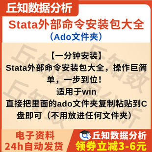 pwcorr_a xthreg2 logout 图文教程Adobaseplus Stata外部命令安装