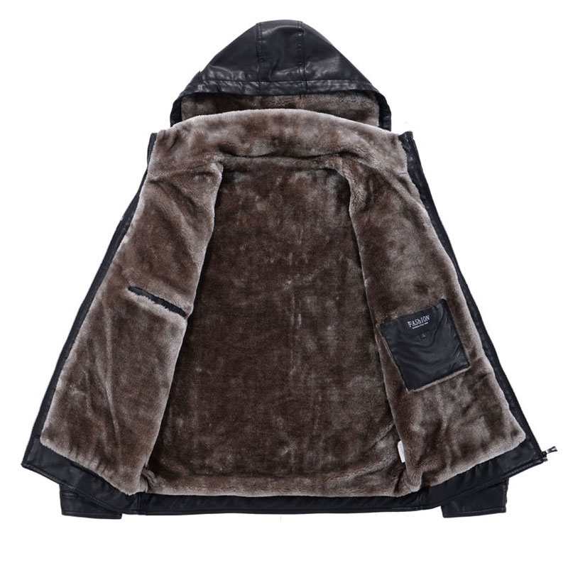 冬季男士夹克拉链加绒世林立领