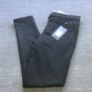 男士 百搭纯色长裤 修身 潮款 K180 弹力一体绒小脚裤 秋冬款