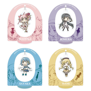 魔法少女小圆鹿目周边亚克力立牌吊坠晓美焰巴麻美美树沙耶香挂件