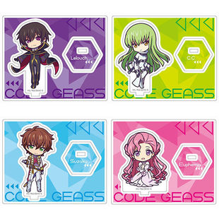 反叛的鲁路修周边鲁路修CC枢木朱雀尤菲米亚Q版亚克力小立牌