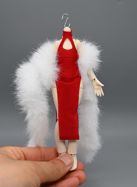 12分阿巳3出逃体米甜明月体娃衣邦倪兔bjd娃娃素体衣服旗袍连衣裙