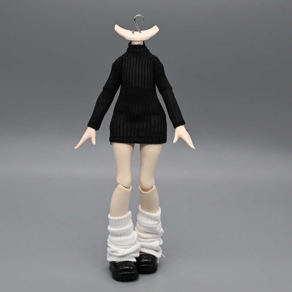 出逃体12分明月bjd素体紧身毛衣