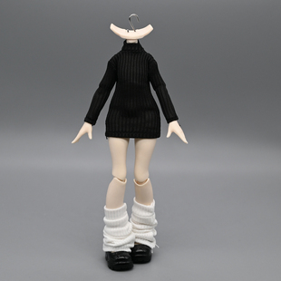 出逃体12分明月体自由主张娃衣bjd素体紧身毛衣包臀打底衫连衣裙