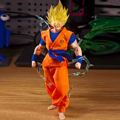 1/12兵人衣服6寸男素体练功服