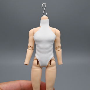 12分阿巳3明月北冥体修罗丸娃衣泳衣连体高叉泳装bjd素体紧身内衣