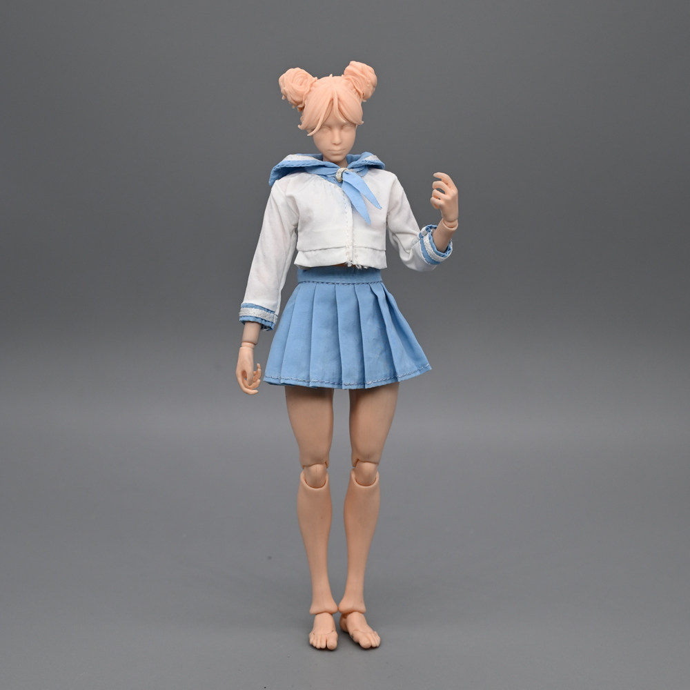 1/12兵人衣服配件jk海军水手服图片