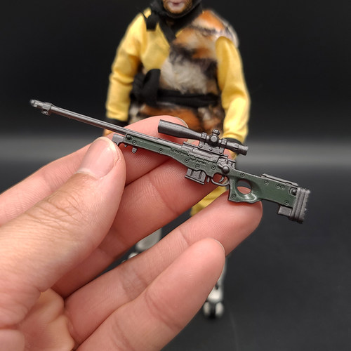 兵人武器配件figma机娘awm狙击枪