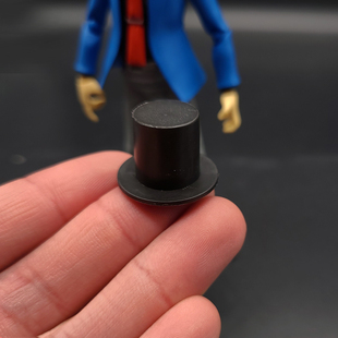 1/12兵人衣服配件shf小丑高帽figma礼帽6寸人偶手办模型帽子mezco