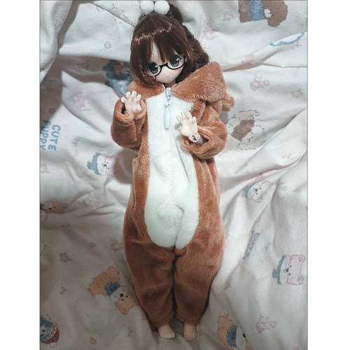 ob24小布娃娃衣服连体家居服睡衣