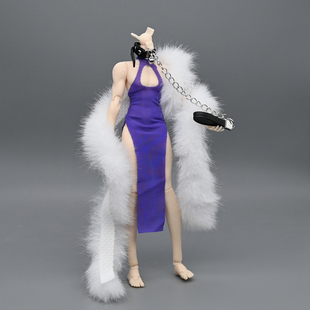 12分西西里往事mjd娃衣bjd娃娃素体衣服阿巳3.0性感露背旗袍裙子