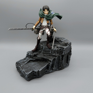 shf龙珠超四悟空岩石底座可动人偶手办模型通用百搭石头场景地台