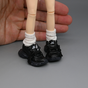 12分阿巳3娃鞋8分北冥体妖精体D男潮酷老爹鞋bjd素体小布ob24鞋子