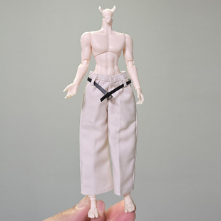 8分西西里往事小雷北冥体扎克娃衣bjd素体九分西裤西装裤子长裤12