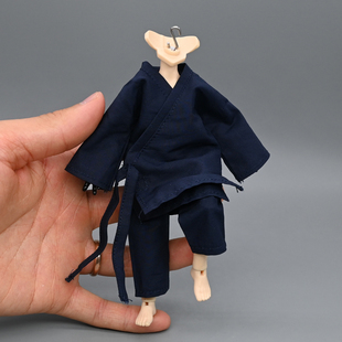 12分阿巳3.0娃衣修罗丸北冥体小道士bjd素体古装古风汉服天师道袍