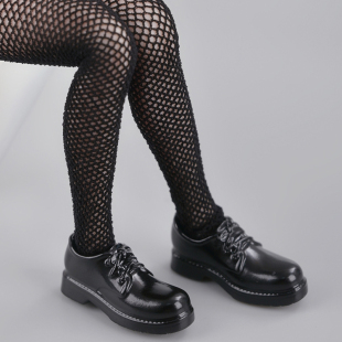 1/12兵人衣服配件romankey皮鞋6寸机娘女素体学生鞋jk制服tbl鞋子