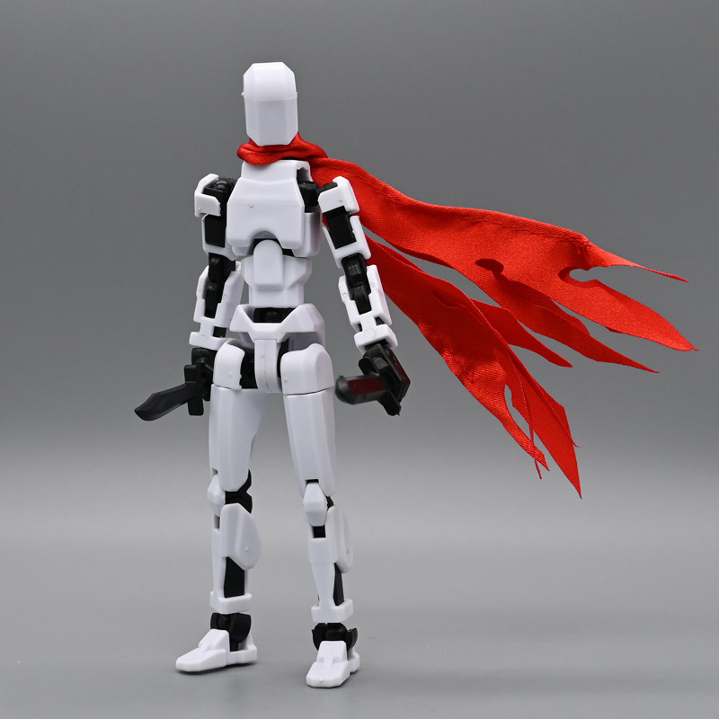 3d打印可动人偶通用配件包围巾