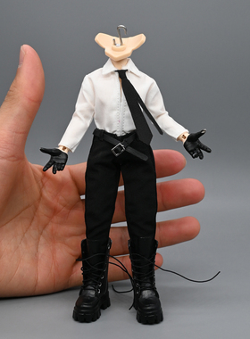 12分阿巳3娃衣北冥体修罗丸衬衫衬衣领带腰带西裤bjd娃娃素体衣服