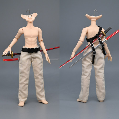 12分阿巳3北冥体bjd武士浪人腰带