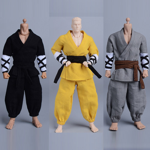 1/12古代兵人衣服配件僧袍汉服