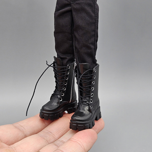 12分阿巳3.0娃衣鞋子bjd娃娃素体2.0衣服配件马丁靴8分北冥体娃鞋