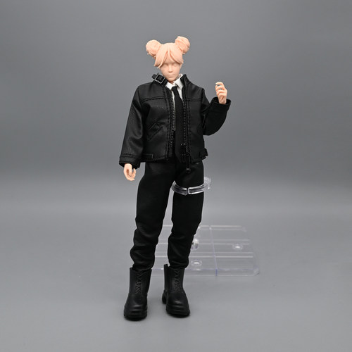 1/12兵人衣服布衣配件机车皮衣