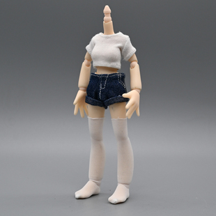 12分azone妖精体娃衣D男D女素体jk过膝长筒袜D妹丝袜bjd娃娃袜子