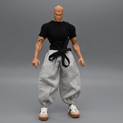 1/12兵人衣服配件男素体灯笼裤