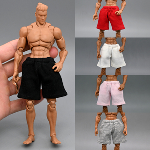 1/12兵人GW潮流衣服配件6寸VTOYS壮男素体NW运动短裤娃衣romankey