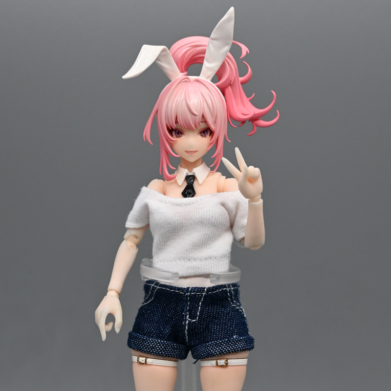 1/12兵人衣服女神装置牛仔热裤