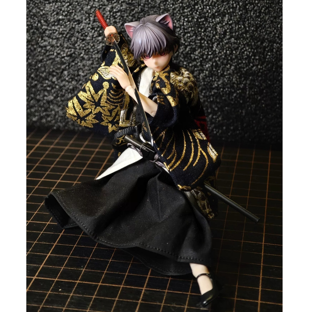 1/12兵人衣服配件机娘和服羽织