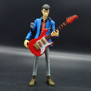 1/12分兵人配件figma电吉他舞台场景6寸素体人偶手办模型bjd道具