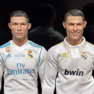 1/6兵人足球明星罗纳尔多球星C罗头雕12寸tbl素体手办模型diy配件