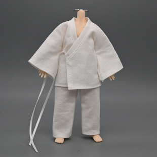 12分阿巳3.0修罗丸北冥体娃衣汉服张灵玉王也道袍bjd娃娃素体衣服